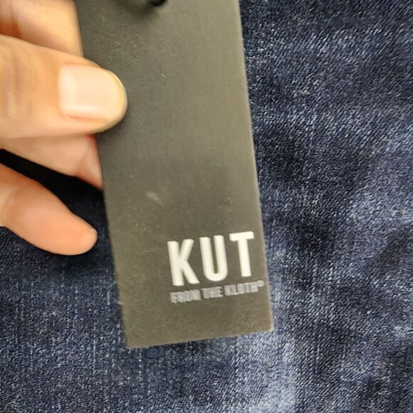 Kut From The Kloth Jeans Womens 6 Diana Dark Wash Stretch Mid Rise Skinny *NWT* - Picture 2 of 16